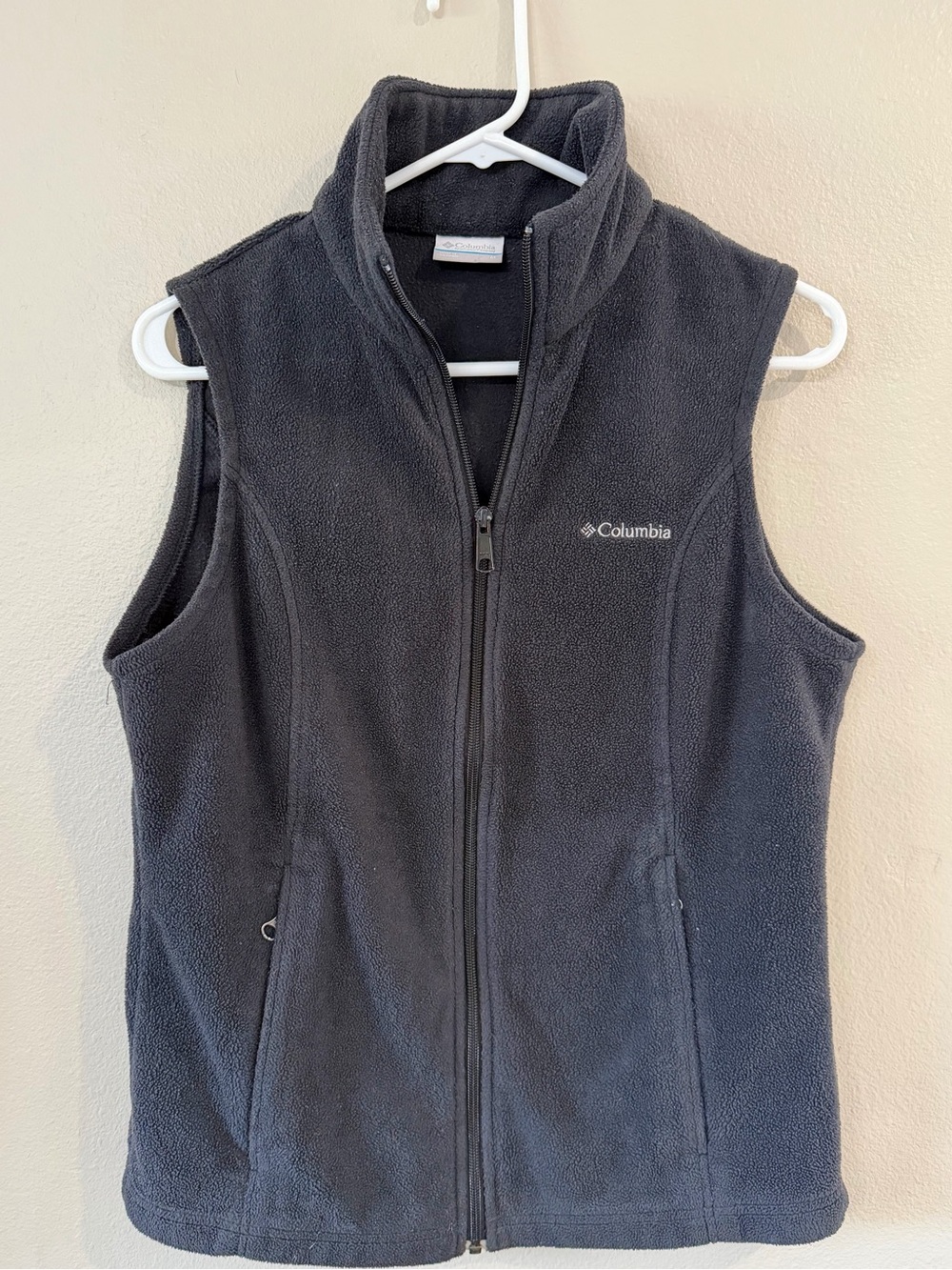 Columbia Women’s Black Fleece Vest | Full Zip | Outdoor Gorpcore | Size M